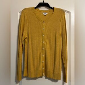 Mustard Yellow Cardigan